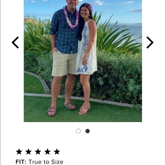 Lulu’s Floral Embroidered Black White Halter Neck Mini Formal Cute Party Dress - Picture 9 of 10